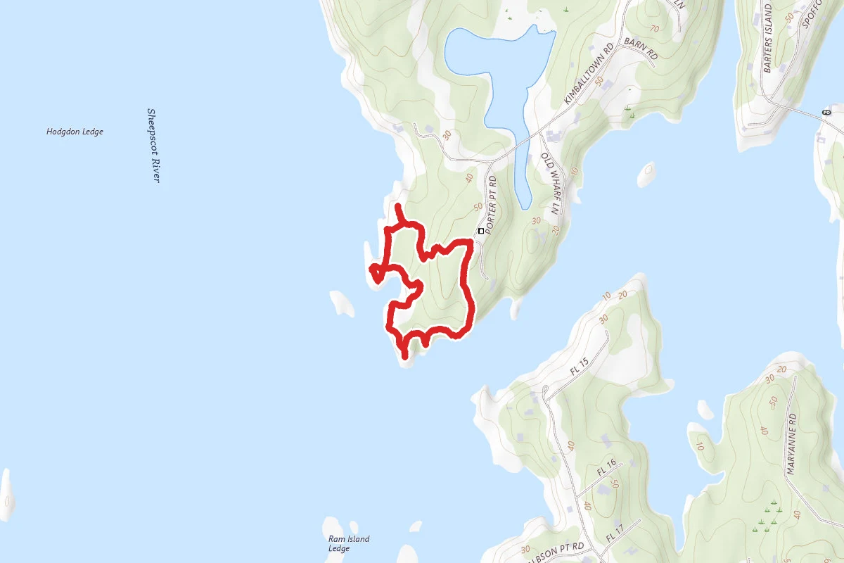 Porters Preserve White Loop Trail