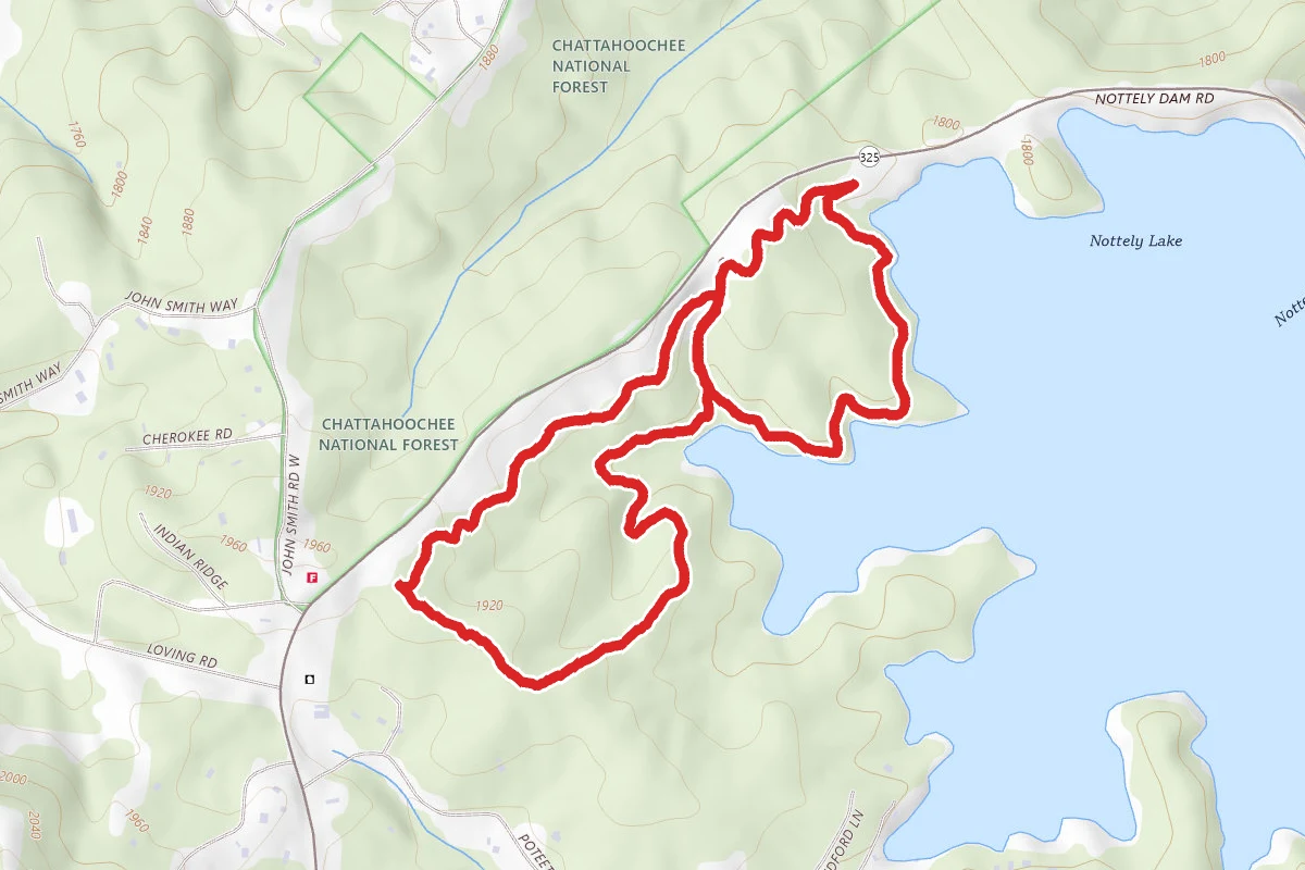 Nottely Reservoir Trail