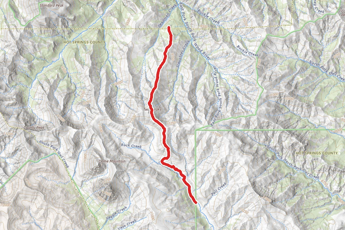 Rock Creek / Twin Peaks Trail