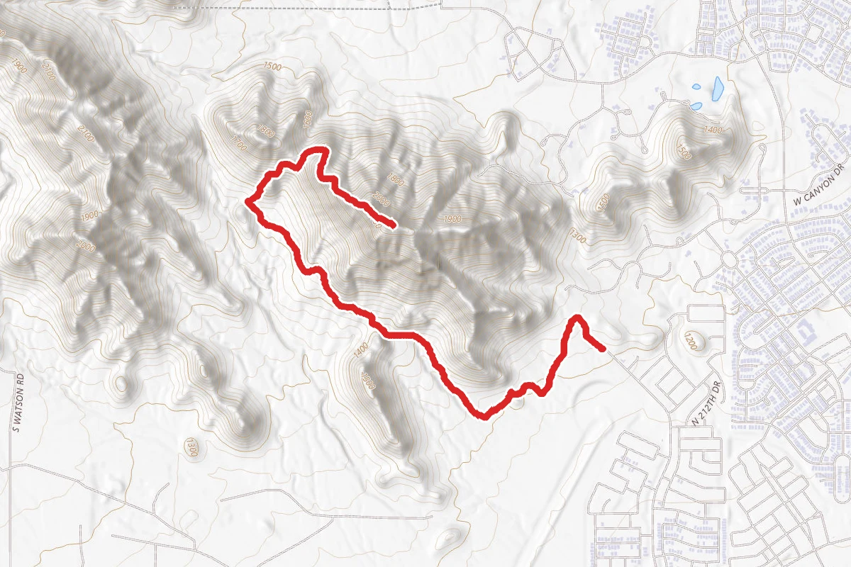 Javelina Summit via Tortuga Trail