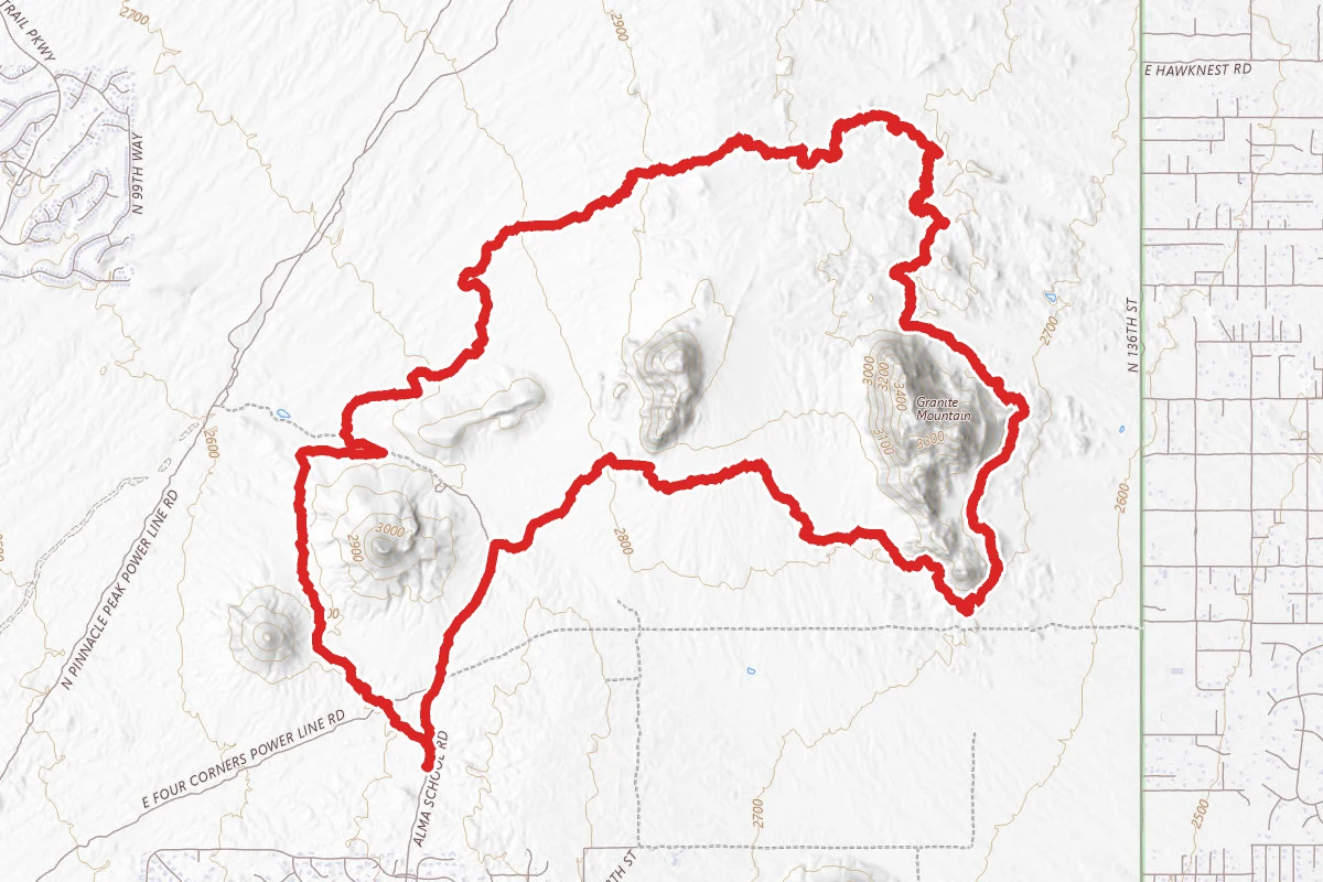 Brown's Ranch Perimeter Loop Trail