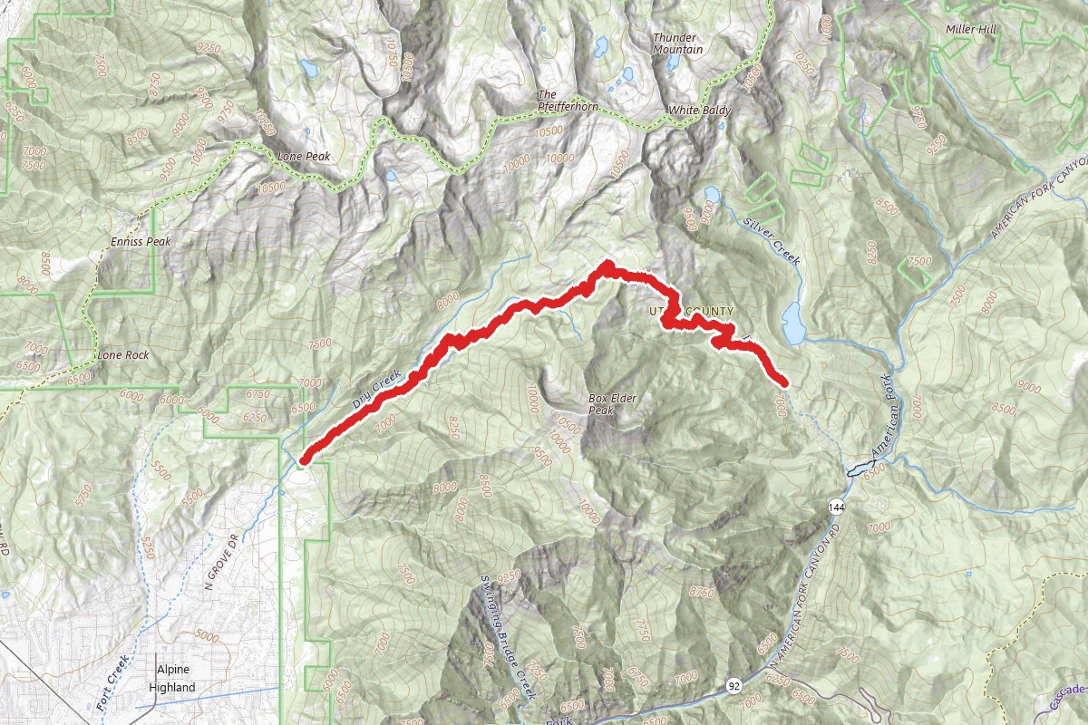 Deer Creek-Dry Creek