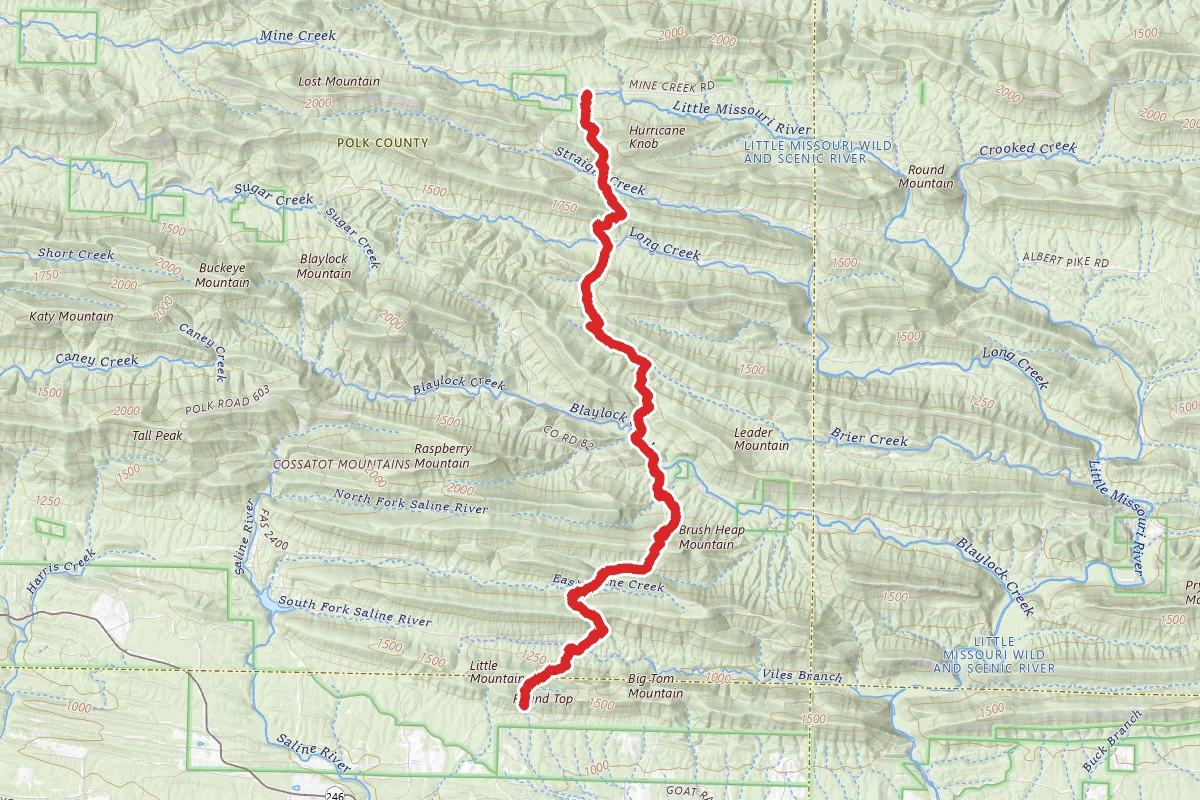 Athens-Big Fork Trail