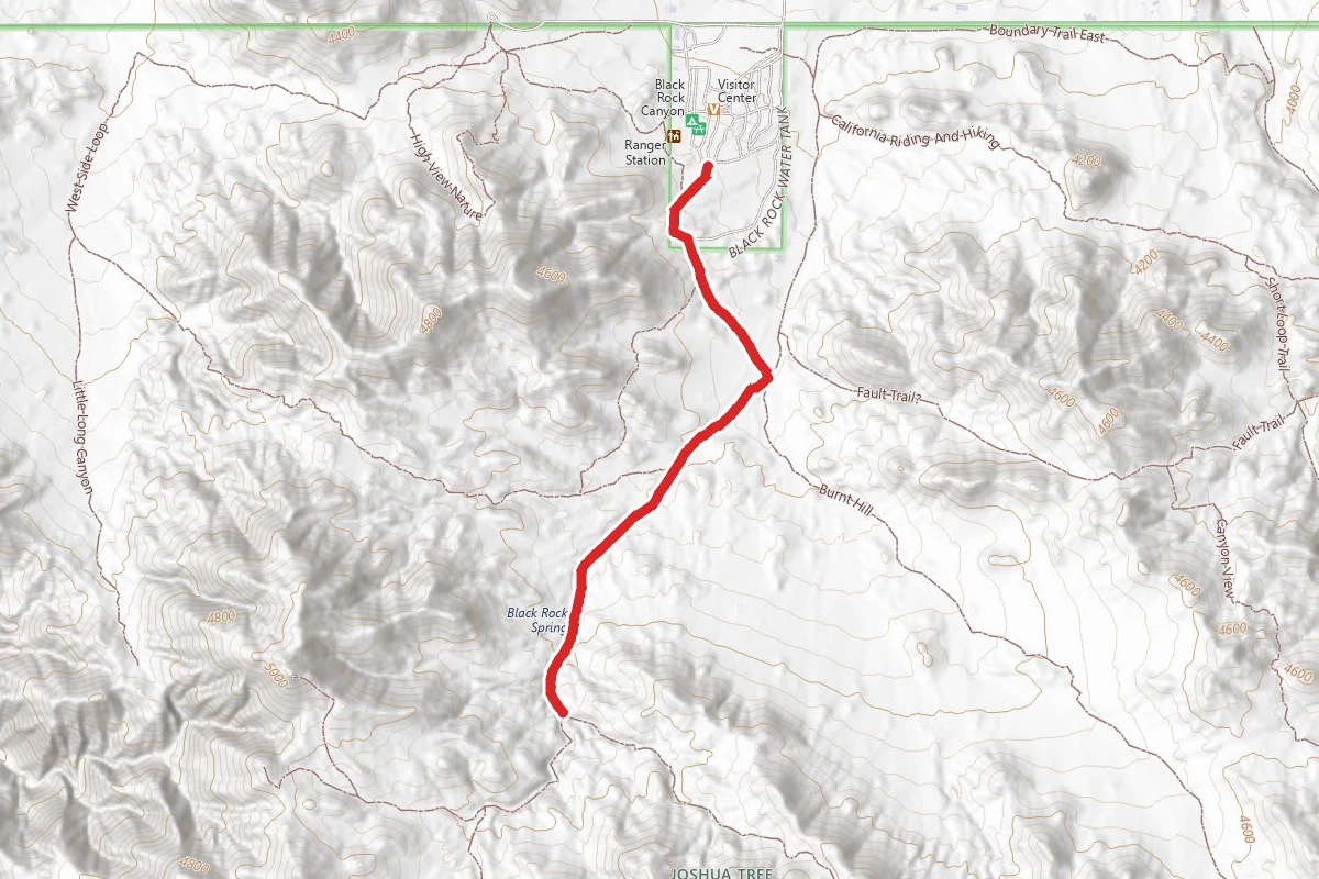 Black Rock Canyon Trail
