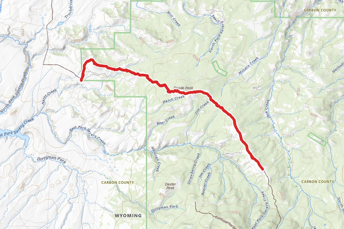 Continental Divide Nation Scen