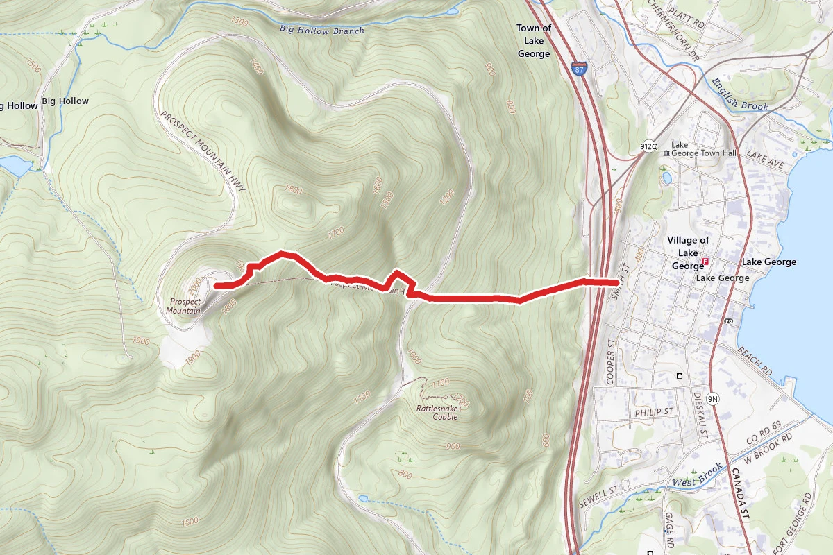 Prospect Mountain Trail