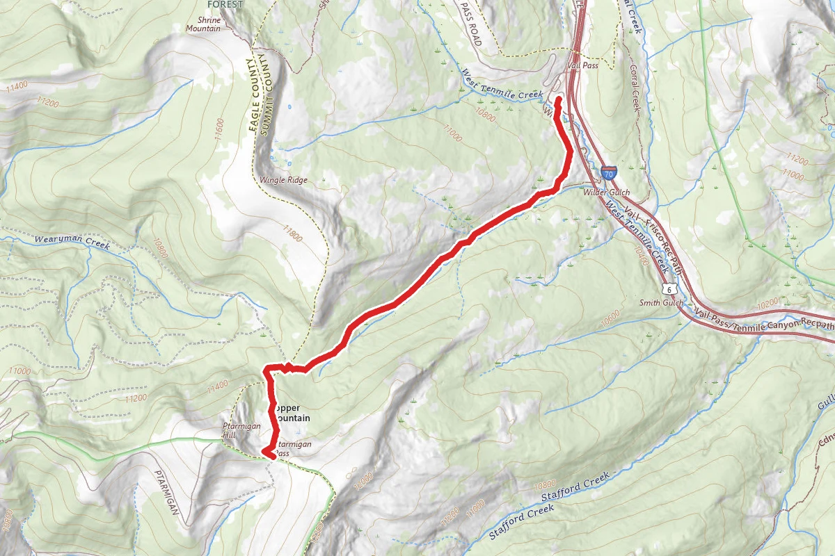 Wilder Gulch Trail