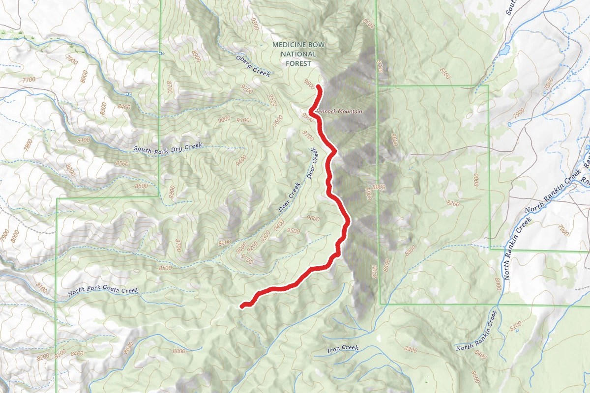 Pennock Mountain Trail