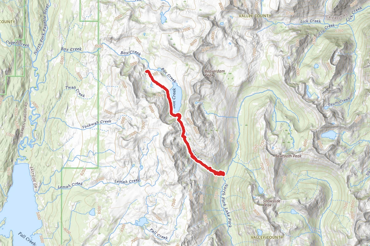 Box Lake Trail
