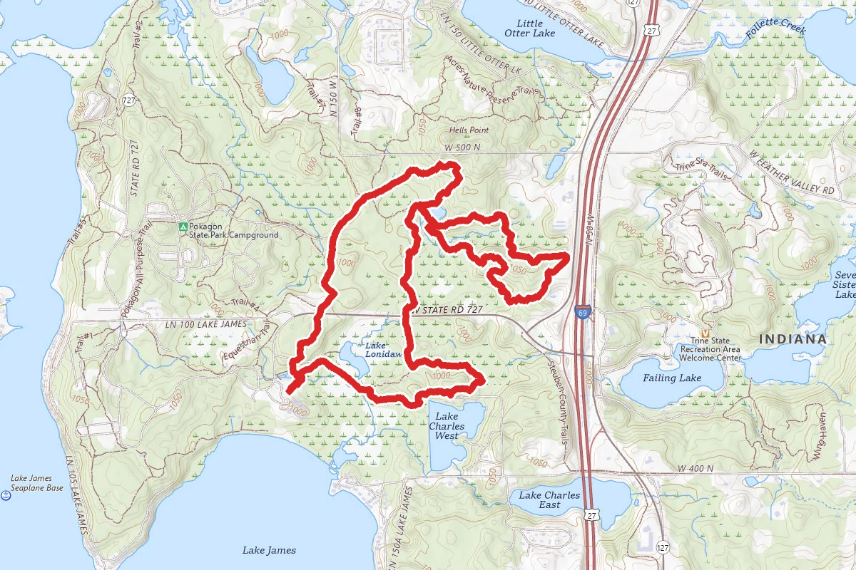 Pokagon Trail 3, 6, and 9