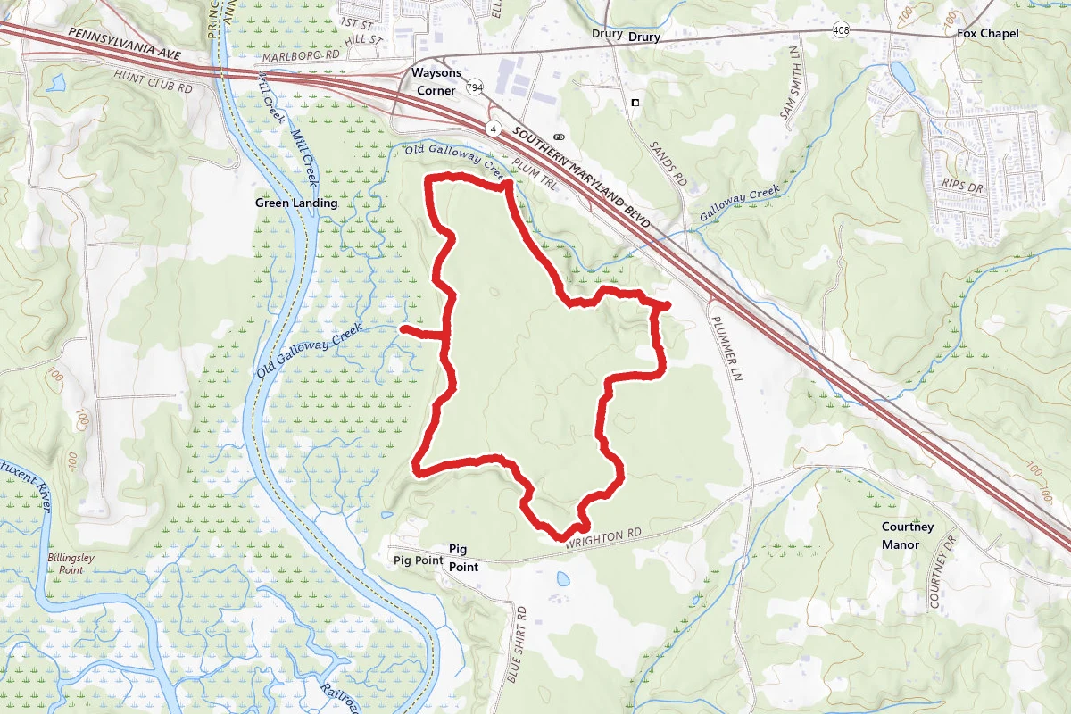 Beaver Rock, Cliff and Fern Trail Loop