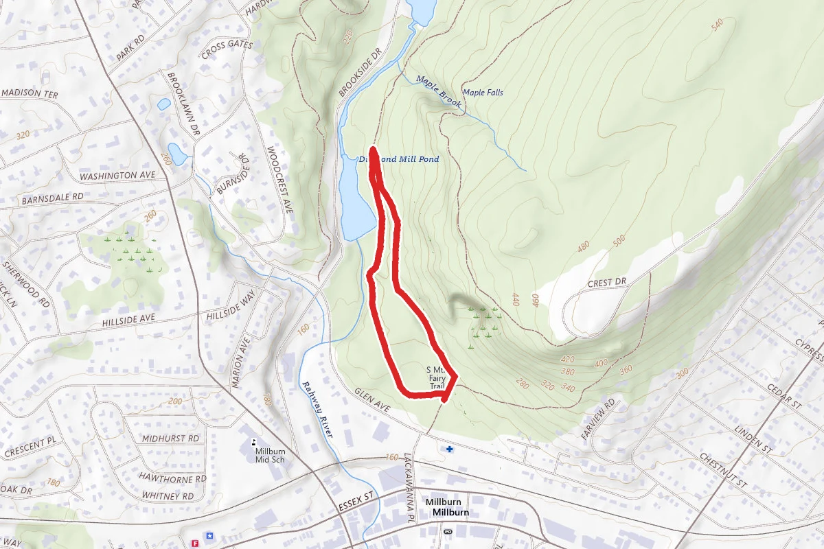 Rahway and Maple Falls Trail Loop