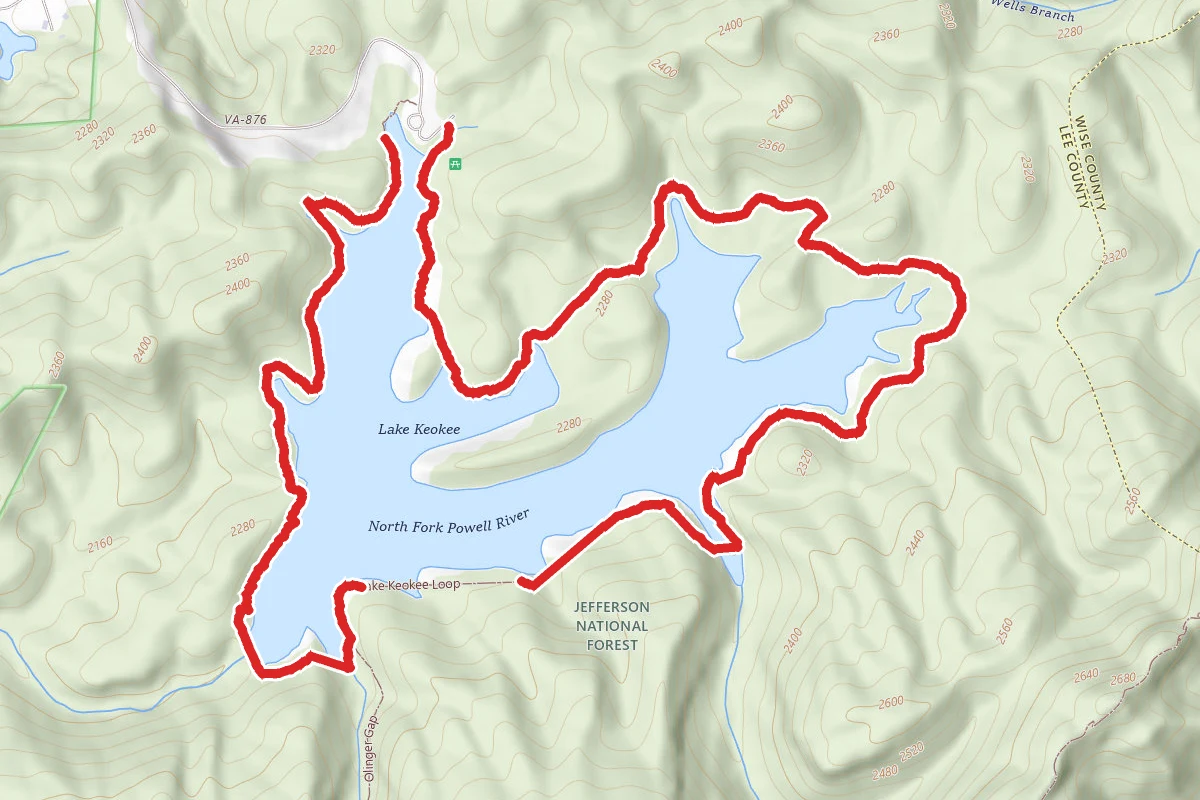 Lake Keokee Loop