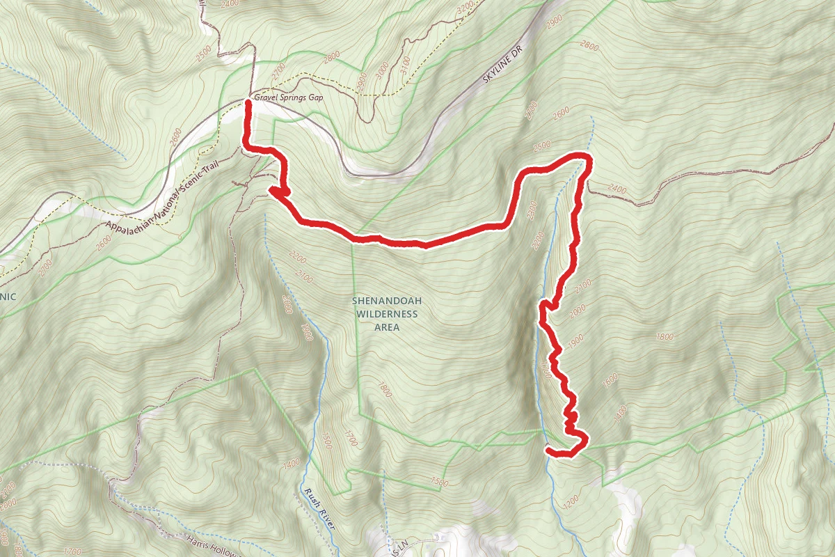 Big Devil Stairs Trail
