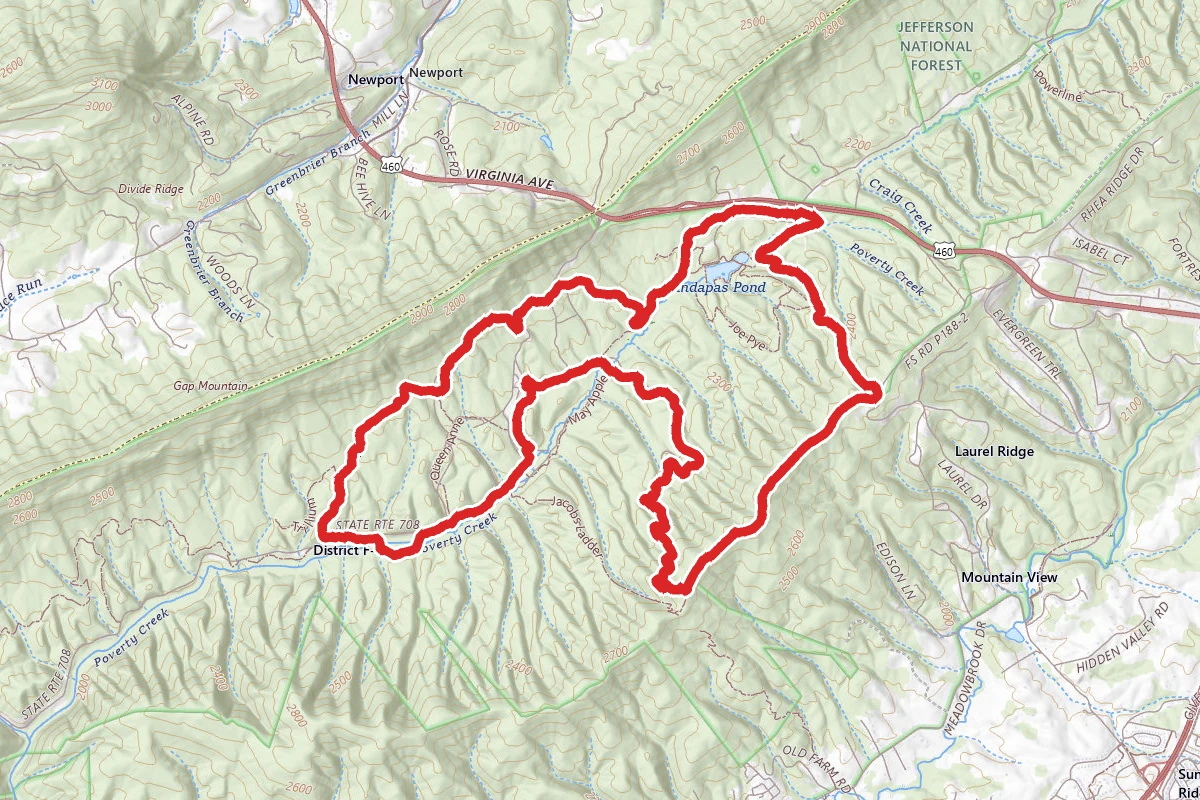 Poverty Creek Trail