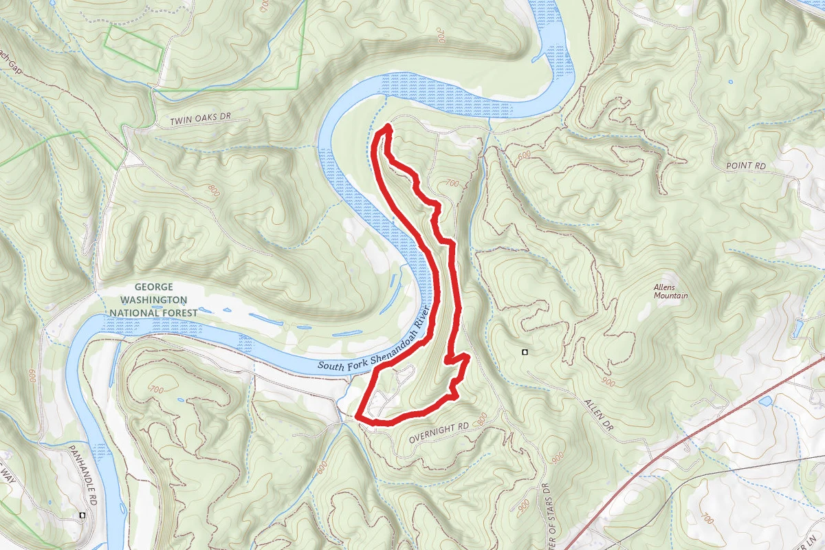 Hemlock Hollow, Bluebell and Overlook Trail Loop