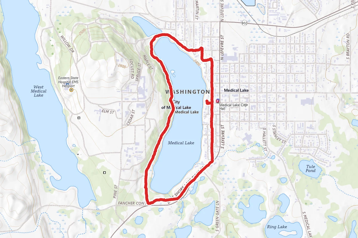 Medical Lake Trail