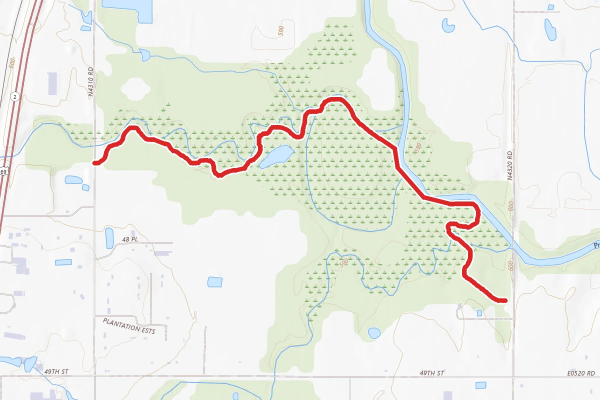 Pryor Creek Nature Trail