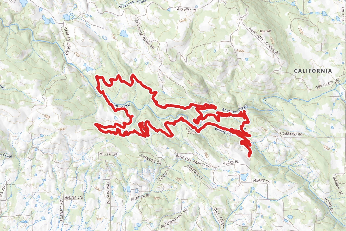 Hidden Falls Trail Loop