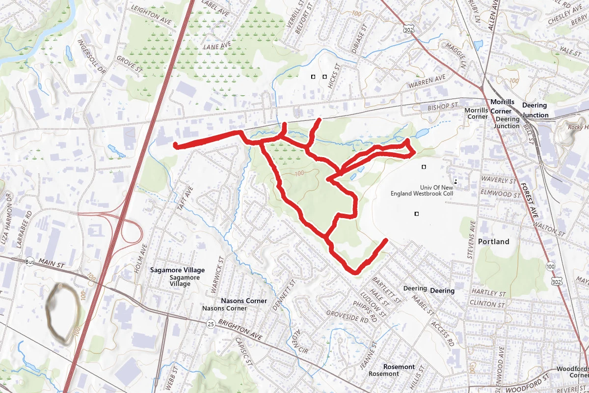 Evergreen Cemetery Trail