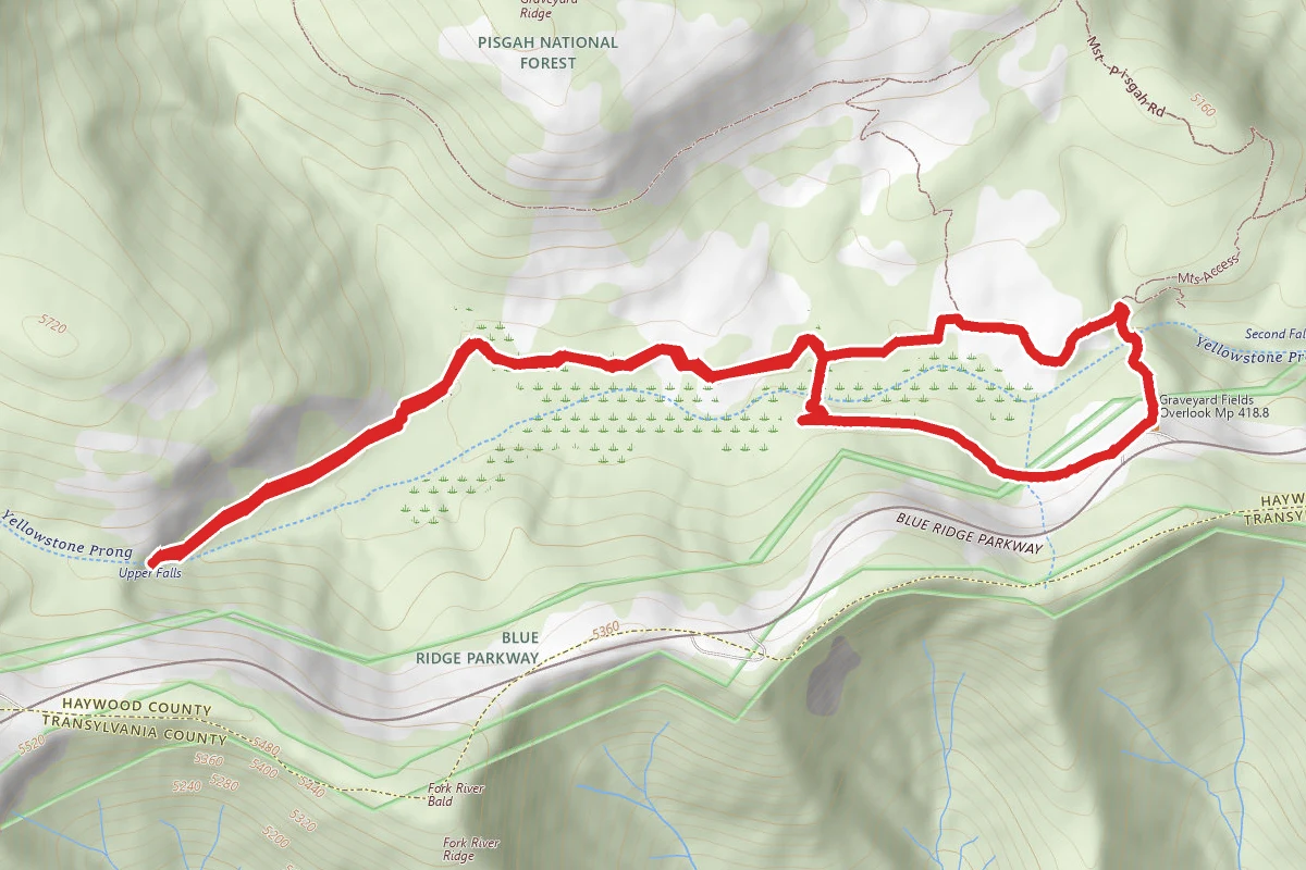 Graveyard Fields Trail