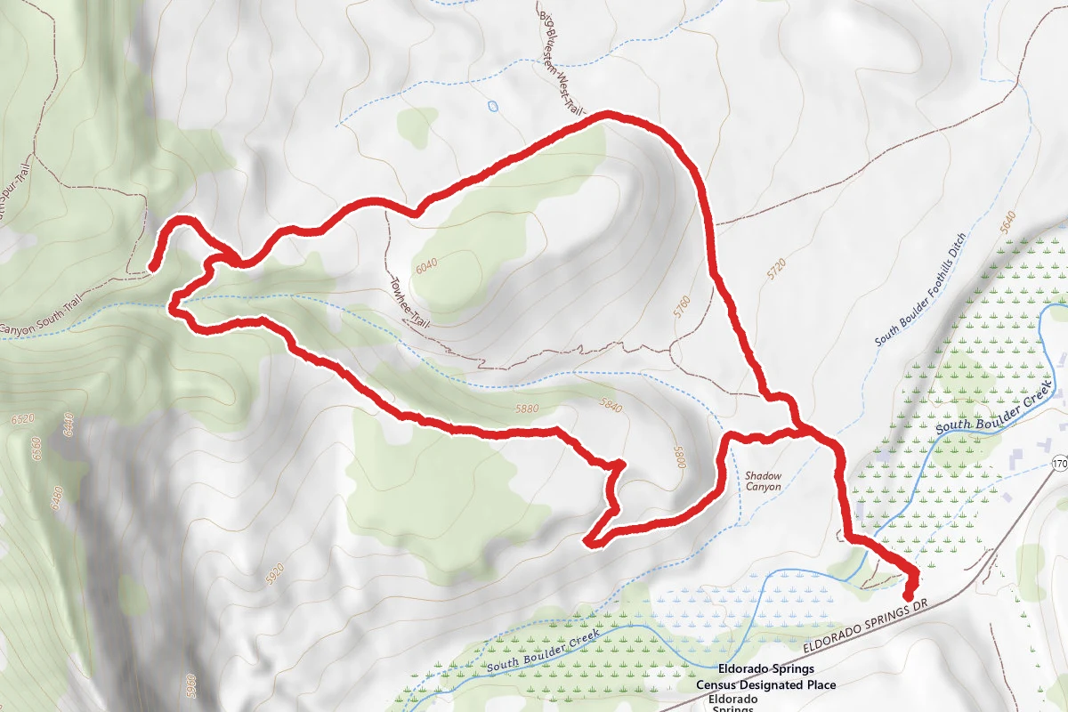 Homestead and Mesa Trail Loop