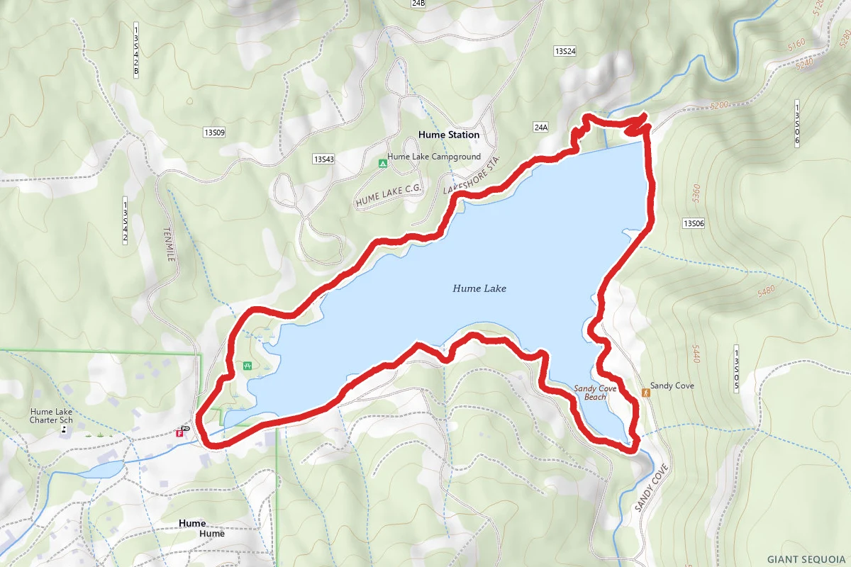 Hume Lake Loop
