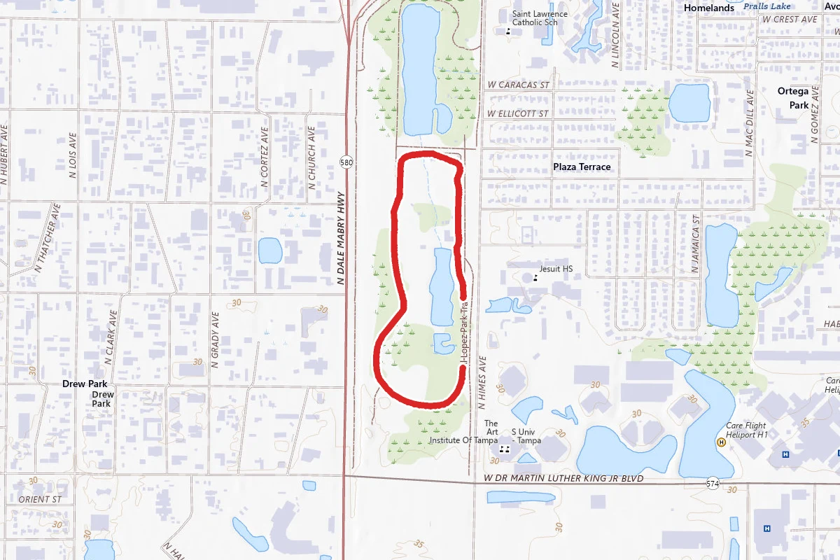 Al Lopez Park Trail
