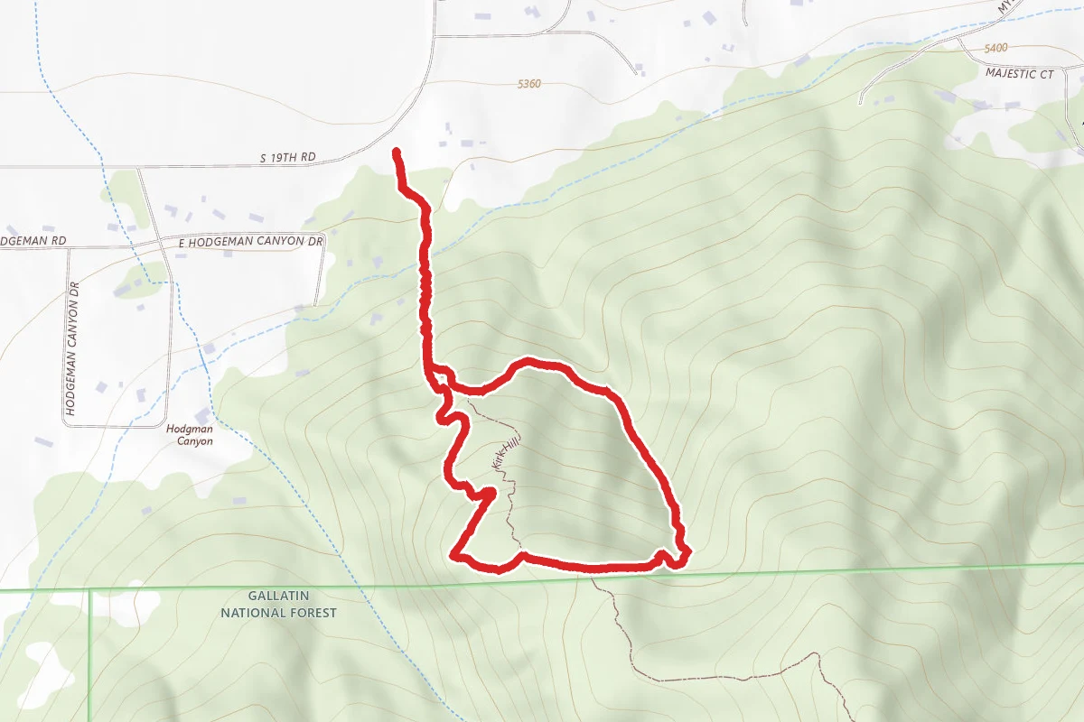 Kirk Hill Trail Loop