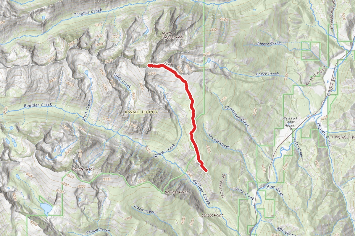 Trapper Peak Trail