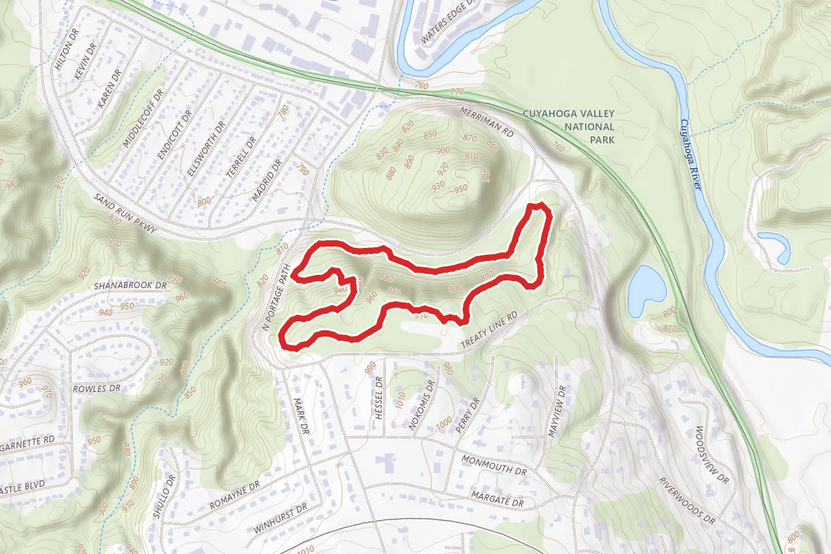 Parkour Path and Buckeye Trail