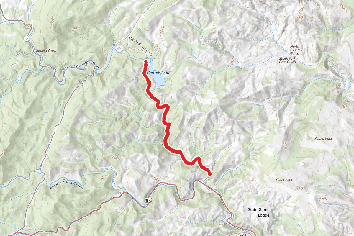 Grace Coolidge Fishing Area Trail