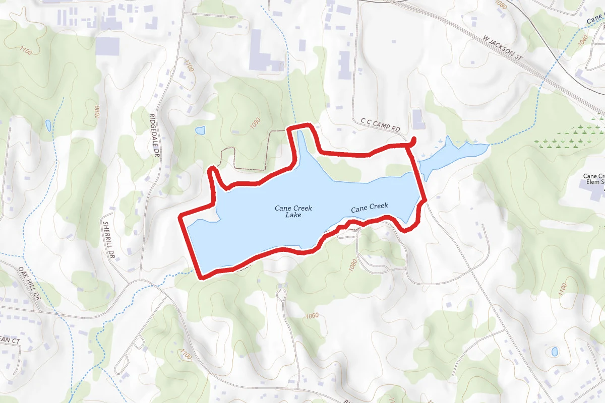 Cane Creek Blue and Red Trail