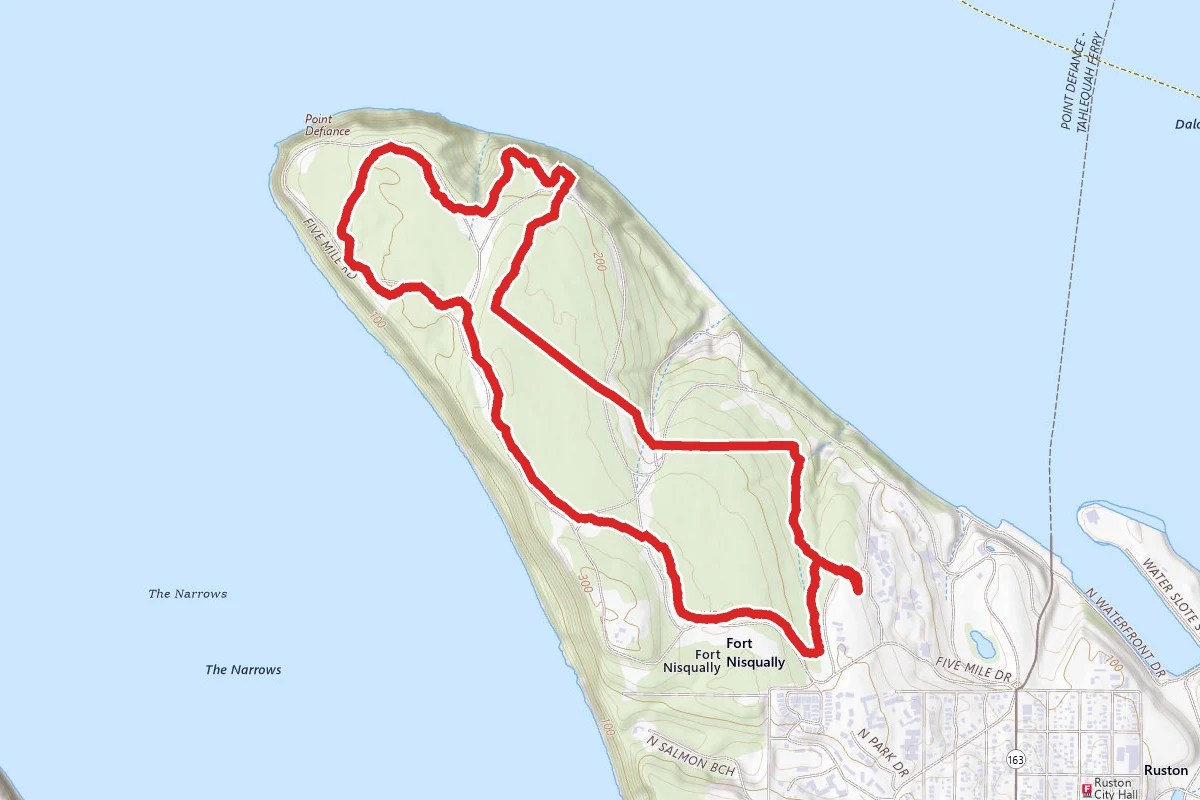 Point Defiance Park Inner Loop