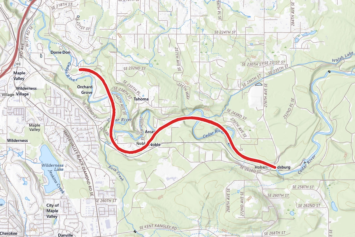 Cedar River Trail-East End