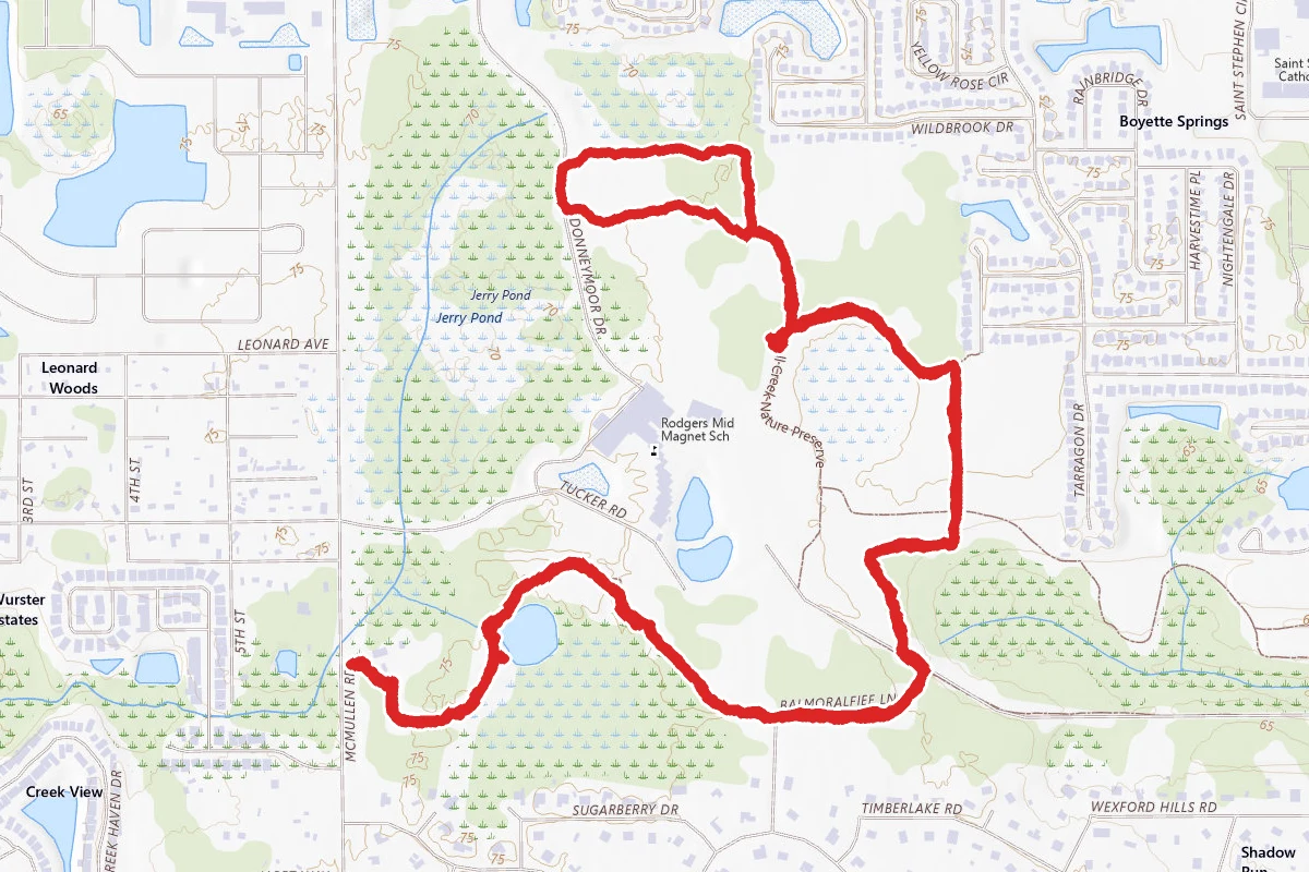 Bell Creek Preserve Trail