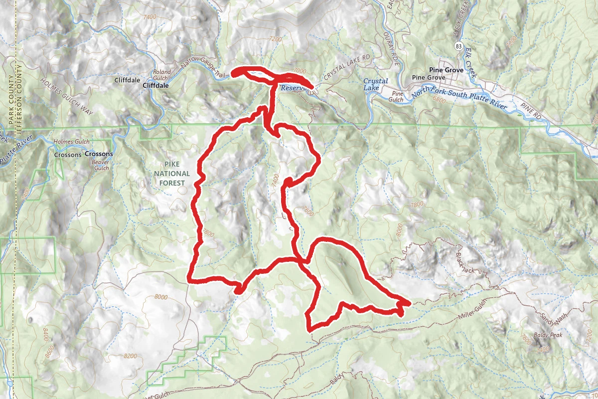 Buck Gulch Trail Loop