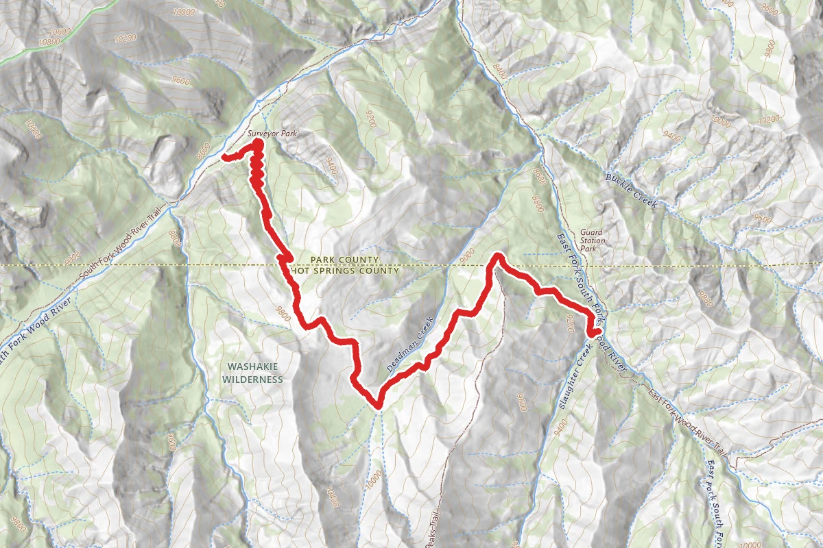 Deadman Cut-Across Trail