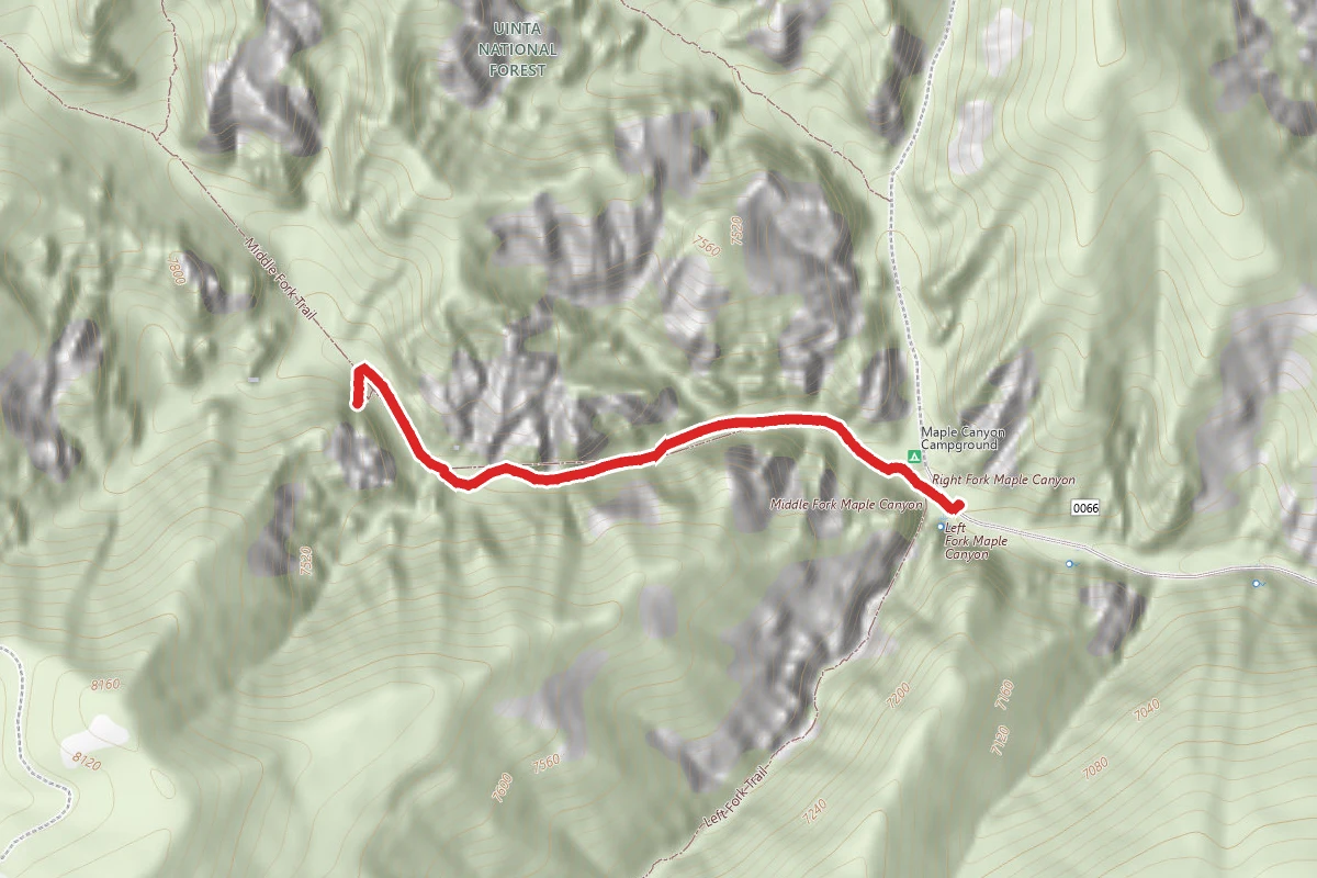 Maple Canyon Arch Trail