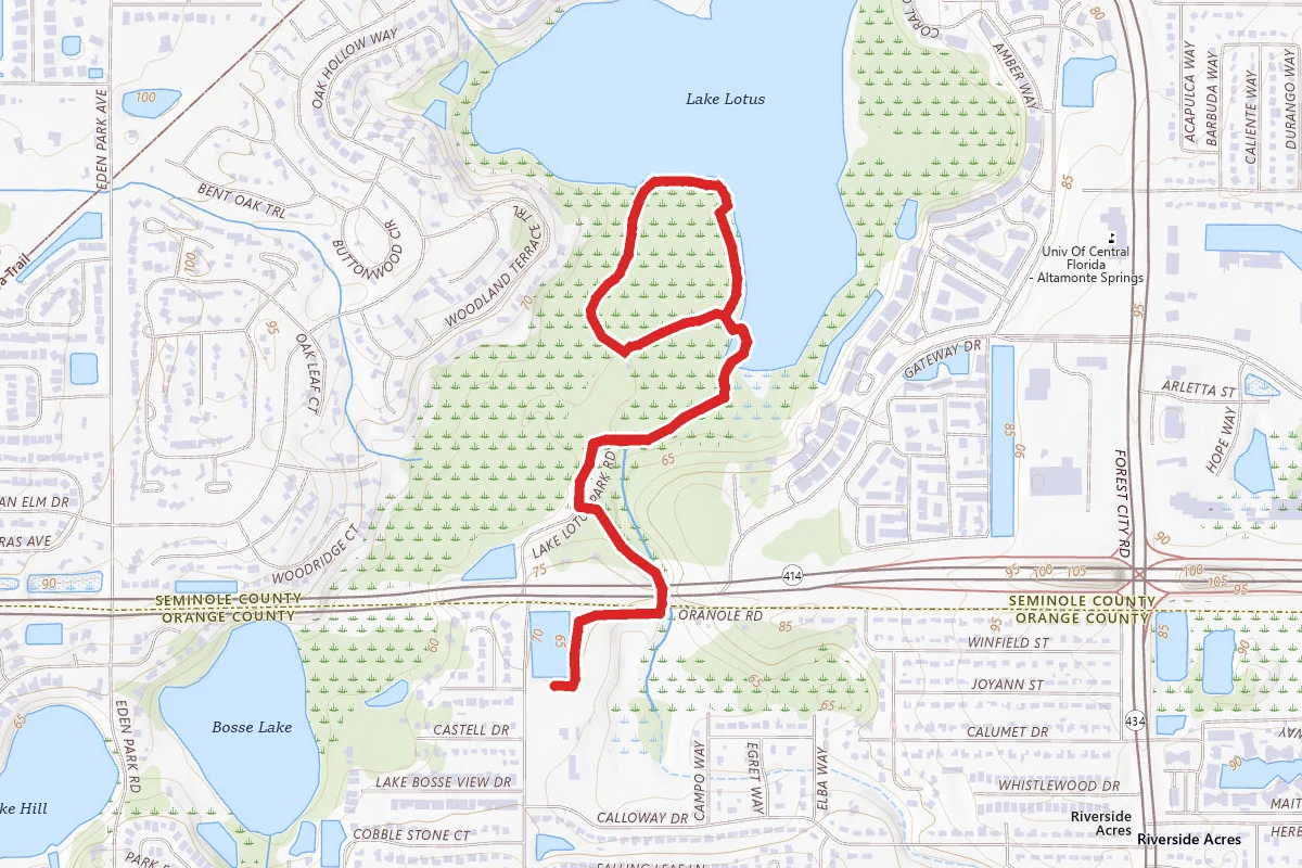 Lake Lotus Park Loop Trail