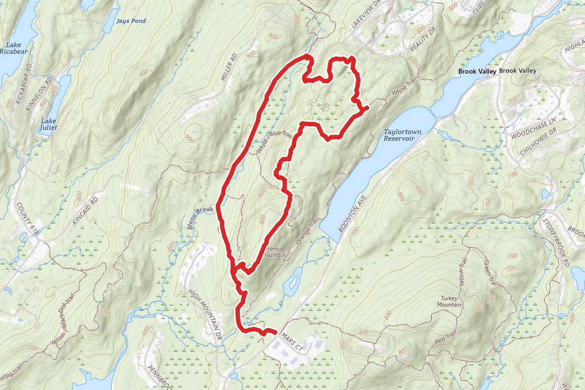 Pyramid Mountain Mennen Loop
