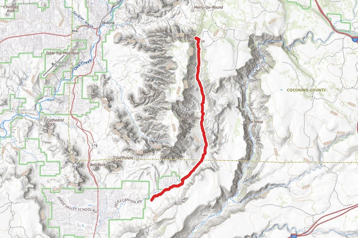 Jacks Canyon Trail