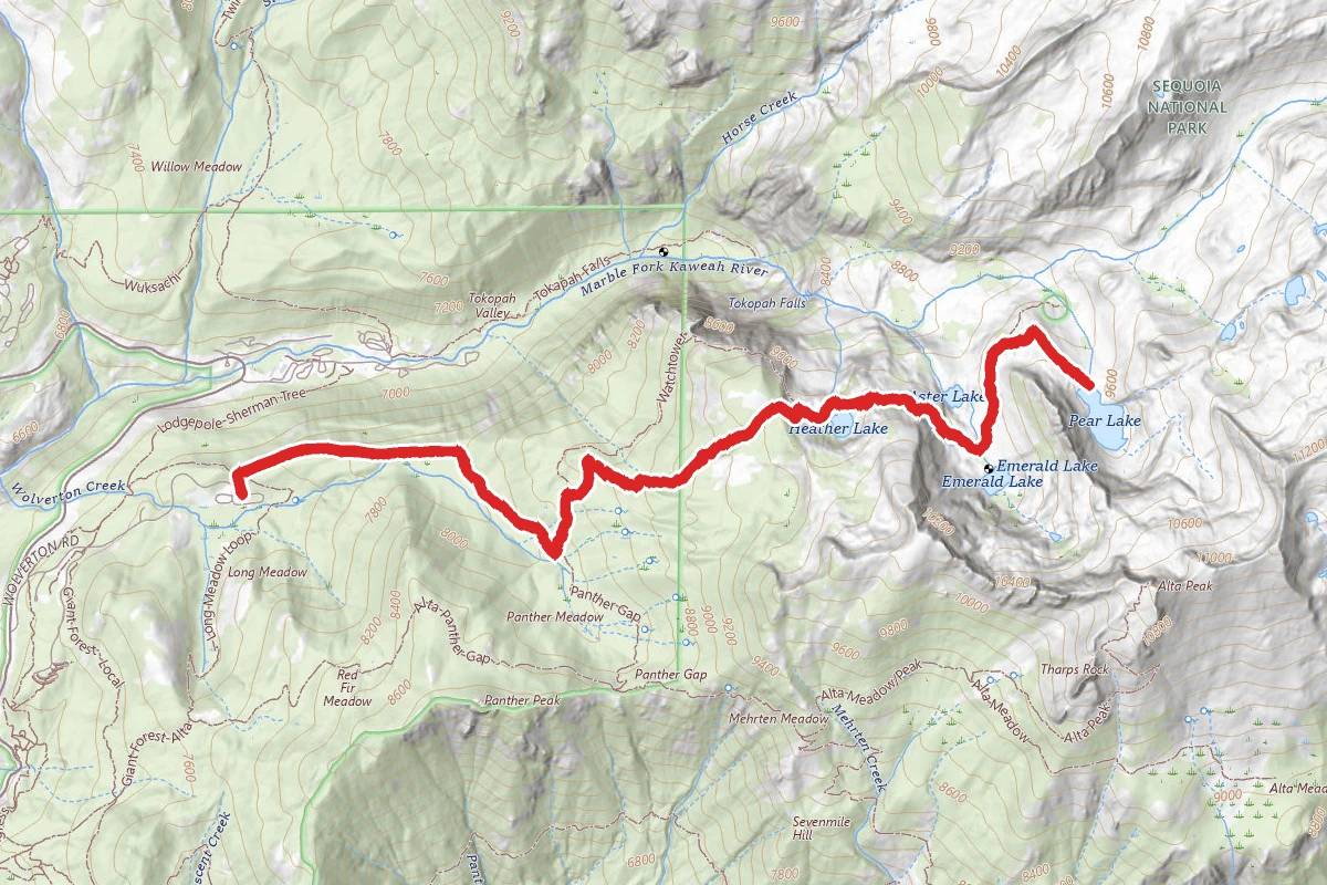 Heather Lake and Pear Lake via Hump Trail (Winter Route)
