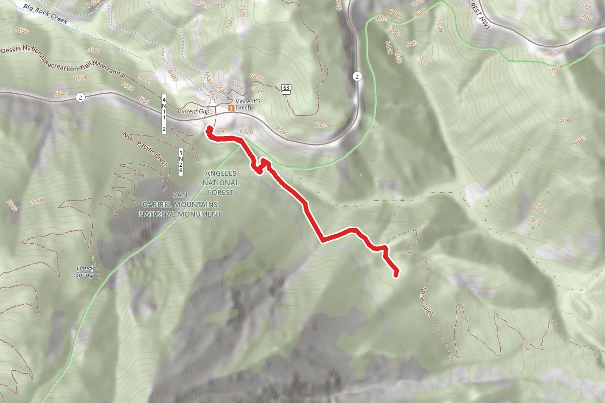 Vincent's Cabin Trail