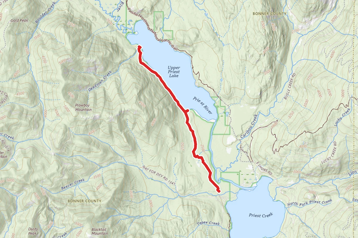 Upper Priest Lake Navigation Trail