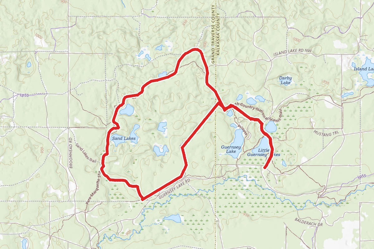 Sand Lakes Quiet Area Trail