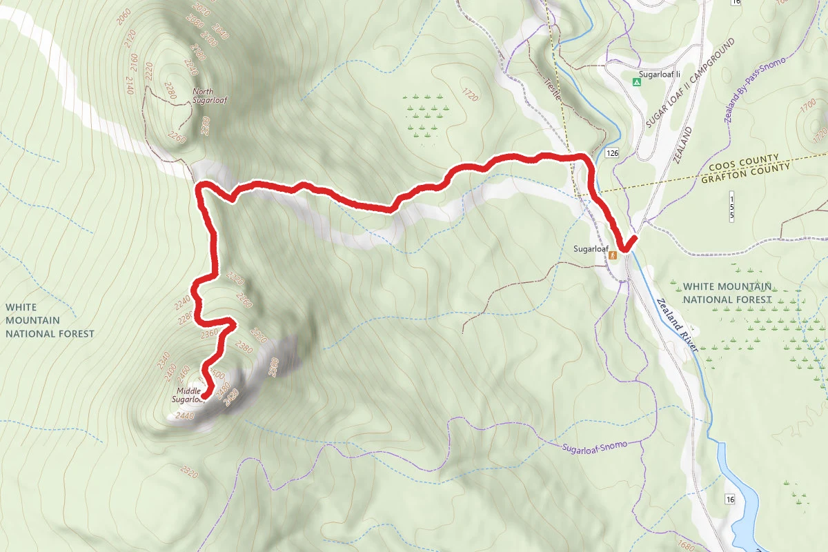 Middle Sugarloaf Trail