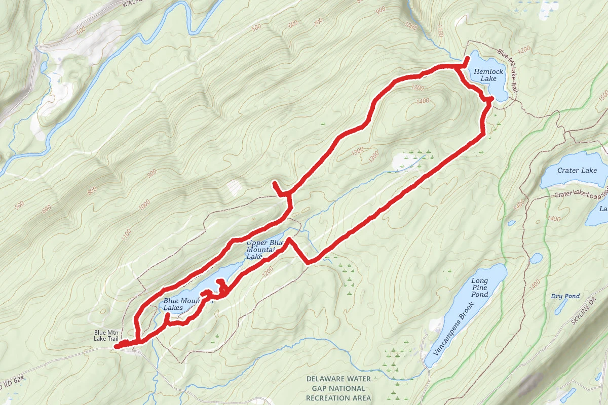 Three Mountain Ponds Trail