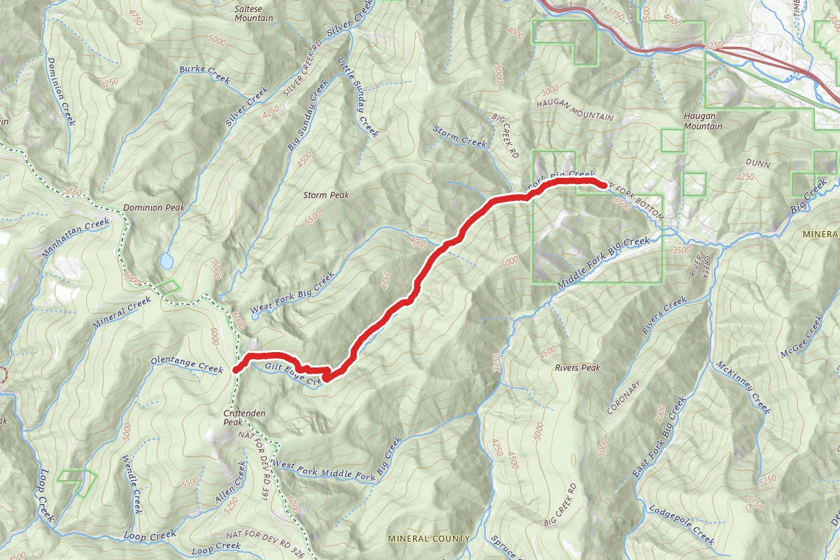 Gilt Edge Creek