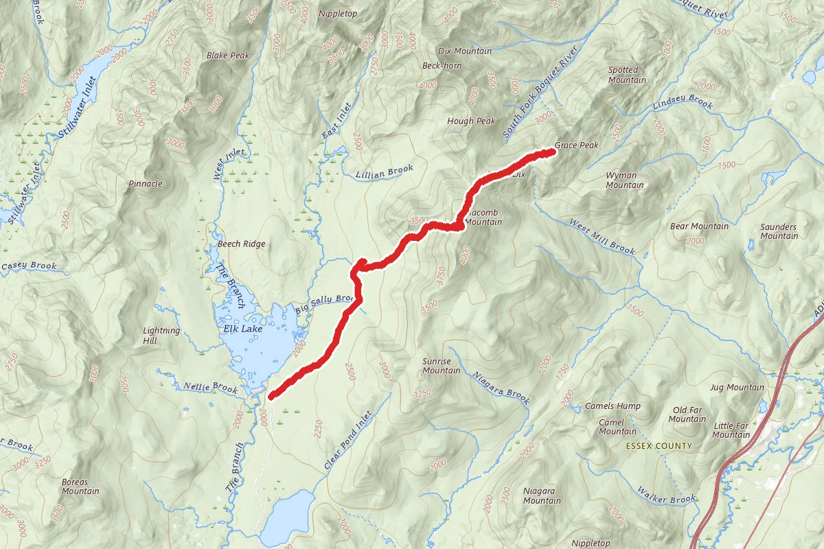 Macomb, South Dix and Grace Peak